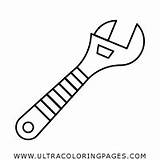 Wrench Coloring Pages sketch template
