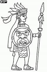 Aztec Empire Aztecs Headdress sketch template