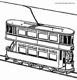 Tramway Tram Ko sketch template