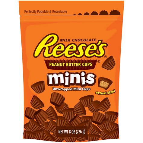 reeses peanut butter cups minis  oz