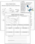 states  america worksheets