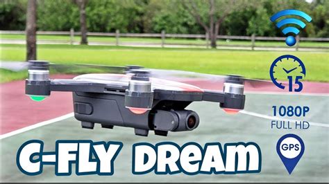 fly dream    smartest dji spark clone gps drone full review youtube