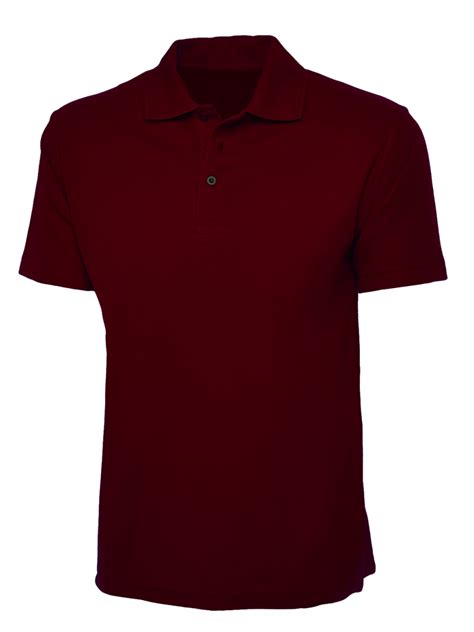 plain maroon polo shirt cutton garments