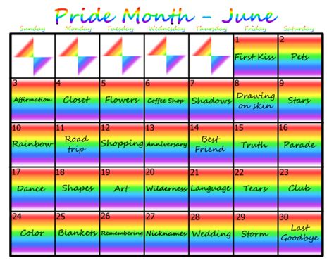 pride month kalender pride month calendar 2021 calendar 2021