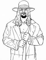 Coloring Wwe Wrestlers Pages Popular sketch template