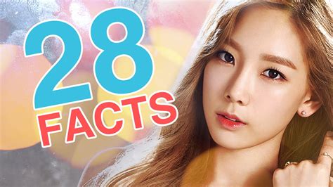 28 Facts About Girls Generation S Kim Taeyeon L