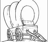 Wagon Coloring Pages Covered Chuck Trail Pioneer Drawing Conestoga Printable Getcolorings Wheel Getdrawings Sketch Clipartmag Color Colorings sketch template