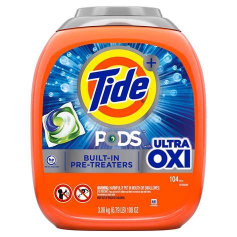 tide pods  ultra oxi  laundry detergent pods  count walmartcom