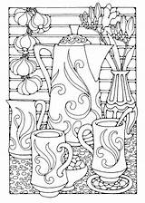 Sheets Digi Colorier Coloriage Friandises Gateaux 1901 Zentangles Mandala Indulgy Explorer Internet Poquito Casi sketch template
