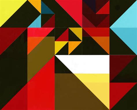 geometric abstraction  rabi roy painting digital art limited