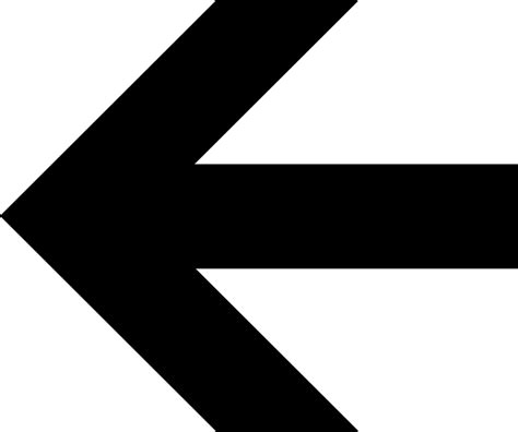 left arrow direction  vector graphic  pixabay