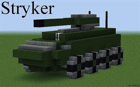 m1126 stryker army vehicle minecraft project