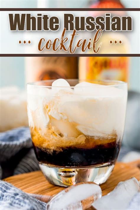 white russian cocktail recipe white russian cocktail recipes food