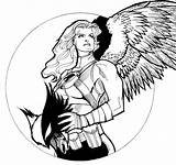 Hawkgirl Hotties Guinnessyde Hawkman Visit sketch template