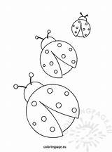 Ladybugs Joaninha Coloringpage Ladybird Bugs Jumanji Coccinella Joaninhas Macetas Abrir sketch template