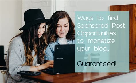 sponsored posts   blog  guaranteed ways