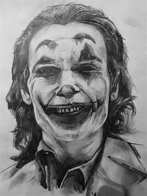 sketch drawing   joker