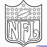 Coloring Nfl Pages Logos Logo Popular sketch template