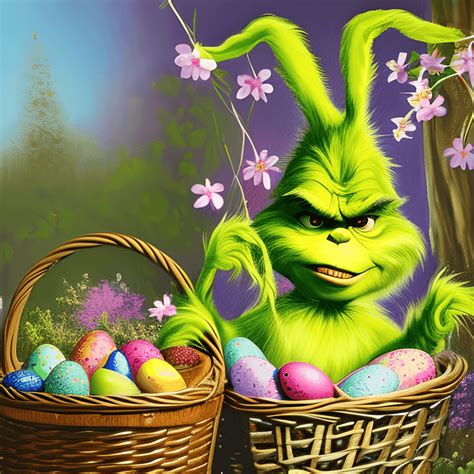 arnica burnstones grinch  bunny ears basket  easter eggs serene