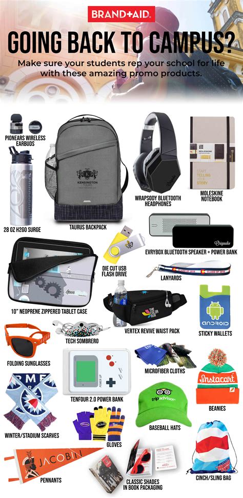 campus promotional ideas  college students brand aid