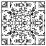 Kaleidoscope Getcolorings Quilt sketch template