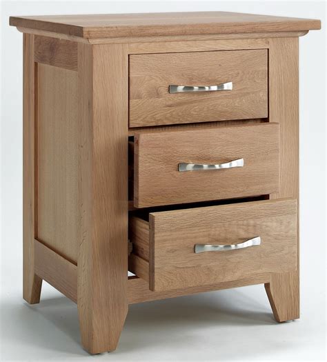 camberley oak  drawer bedside table bedside tables