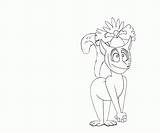 King Julien Coloring Madagascar Pages Library Clipart Line Popular sketch template
