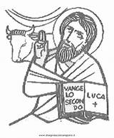 Luca Evangelista Religione Sull Disegnidacoloraregratis sketch template