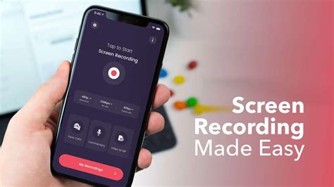 record  screen   iphone features  screen recorder app