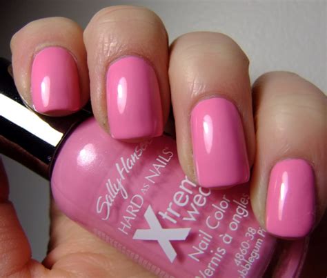 Sally Hansen Bubblegum Pink Nail Polish Colors Nail Colors Gorgeous