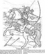 Samurai Dover Adult Detailed Designlooter Embroider sketch template