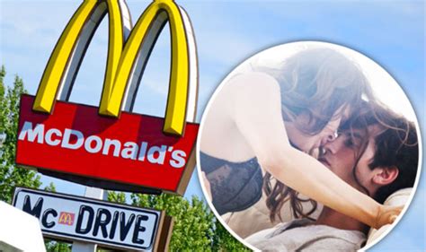 Mcdonalds Menu Doesnt Include This Couple Spotted Doing Sex Act In