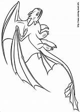 Coloring Pages Toothless Dragon Train Colouring Visit Printable Kids sketch template