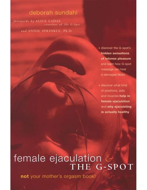 Female Ejaculation The G Spot Book 3289 05212 Lovers Lane