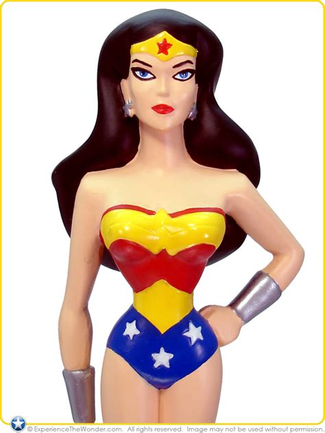 dc direct justice league the animated series mini maquette wonder woman