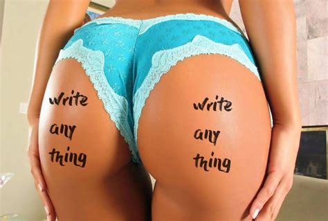 write message or add logo on sexy girls body by noty hand fiverr