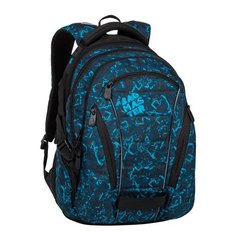 skolni batohy skolni studentsky batoh bagmaster bag   blueblack obuv dirrovi boty