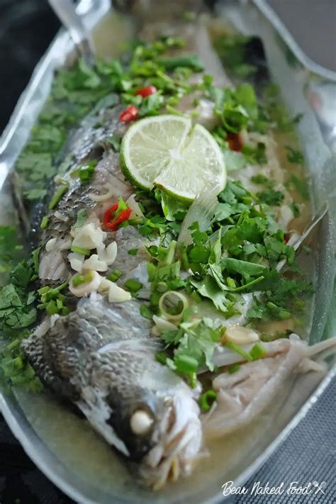 Thai Style Steamed Sea Bass Bear Naked Food