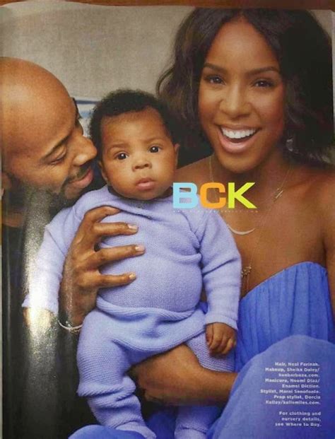 Covers Kelly Rowland Debuts Son S Face With Husband On