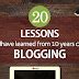 blogging lessons ive learned    years