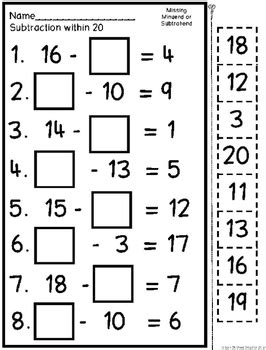math worksheets grade  common core