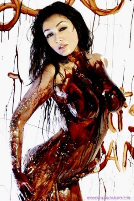 misa campo covered in chocolate syrup porn pic eporner
