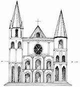 Cathedrals Igreja Desenho Howstuffworks Landmarks Catedral sketch template