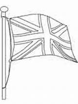 England Coloring Pages Flag Britain Great Kingdom United Flag3 Clipart Book Flags Colorare Da Bandiera Inglese Print British Sheets Color sketch template