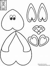Cut Paste Coloring Bunny Pages Worksheets Kindergarten Color Thanksgiving Christmas Getdrawings Printable Crafts Getcolorings Rabbit Template sketch template