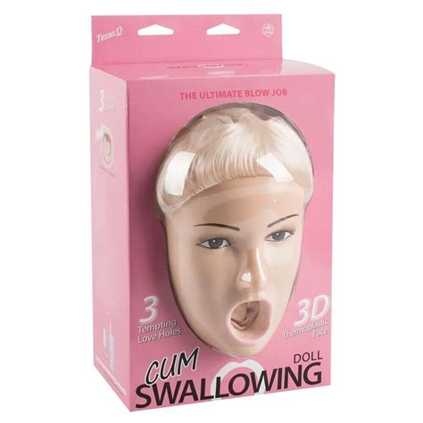Tessa Q The Cum Swallowing Love Doll Inflatable Vibrating Blonde Blow