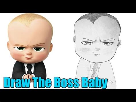 draw  boss baby   boss baby  drawing tutorial