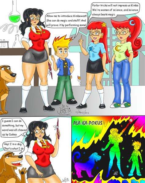 Johnny Test Magic V Science Cl 01 By Kimbawest On Deviantart