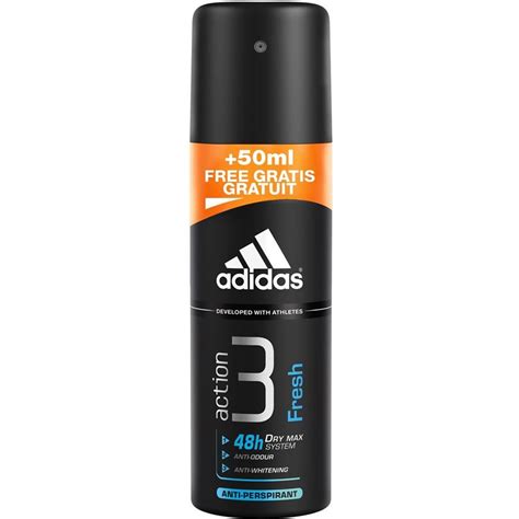 functional male deodorant spray fresh  men  adidas parfumdreams