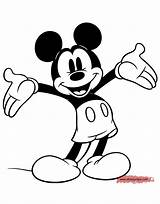 Disneyclips Micky Maus Kidsuki Dxf Coloring sketch template